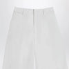 LEMAIRE Rice-white cotton trousers