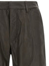 Lemaire Leather Bermuda Shorts