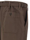 Lemaire Brown Tapered Pants