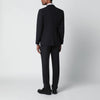 Lardini Blue single-breasted wool-blend suit