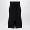 The Frankie Shop Black wide-leg Ripley wool-blend trousers