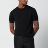 Lardini Black wool-blend knit