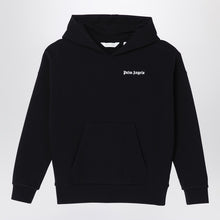  Palm Angels Black hoodie with logo