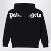 Palm Angels Black hoodie with logo