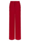 Di.la3 Pari' Red Cadì Pants