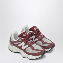  New Balance 9060 LACE sneakers Washed Burgundy/White