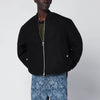 OAMC Black wool-blend bomber