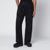 OAMC Black Regs trousers in wool blend