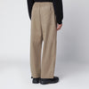OAMC Beige Base trousers in wool blend