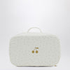 Bonpoint White/gold polka dot mini roof box