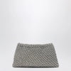 Hibourama Penelope silver jewel bag with crystals
