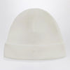 Bonpoint White cotton beanie