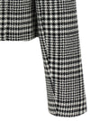 Self-Portrait Self Portrait Houndstooth Crystal Trim Blazer