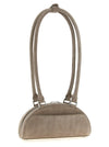 Self-Portrait Suede Mini With Charm Shoulder Bag