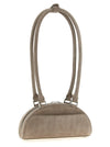 Self-Portrait Suede Mini With Charm Shoulder Bag