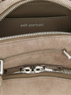 Self-Portrait Suede Mini With Charm Shoulder Bag