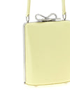 Self-Portrait Self Portrait Yellow Leather Bag Handbag