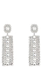 Self-Portrait Self Portrait Multi Crystal Droplet Earrings