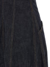 Self-Portrait Indigo Denim Midi Dress
