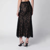 Self-Portrait SELF PORTRAIT Lace midi skirt in black