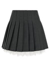 Self-Portrait Pleated Skirt