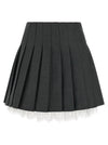 Self-Portrait Pleated Skirt