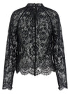 Self-Portrait Black Lace Blouse