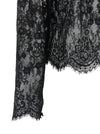 Self-Portrait Black Lace Blouse