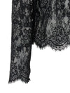 Self-Portrait Black Lace Blouse