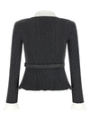 Self-Portrait Ribbed Cardigan