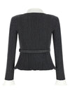 Self-Portrait Ribbed Cardigan