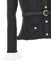 Self-Portrait Ribbed Cardigan