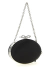 Self-Portrait Clutch Satin Oval