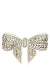 Self-Portrait Crystal Embellished Bow Hair Clip