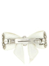 Self-Portrait Crystal Embellished Bow Hair Clip