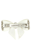Self-Portrait Crystal Embellished Bow Hair Clip