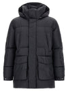 Laminar Detachable Hood Down Jacket