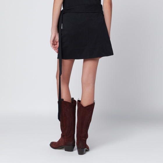 ISABEL MARANT Black Berenice skirt