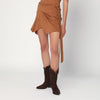 ISABEL MARANT Caramel-coloured Berenice skirt
