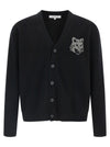 Maison Kitsuné Fox Head Cardigan