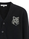 Maison Kitsuné Fox Head Cardigan