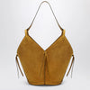 ISABEL MARANT Tampa bag in saffron suede leather