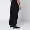 Maison Kitsuné Black cotton trousers