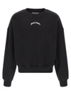 Palm Angels Back Curved Logo Sweatshirt