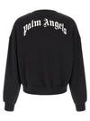 Palm Angels Back Curved Logo Sweatshirt