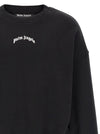 Palm Angels Back Curved Logo Sweatshirt