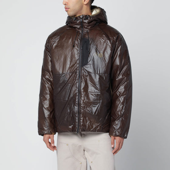 Purple Mountain Observatory Faded olive green Obsidian puffer jacket