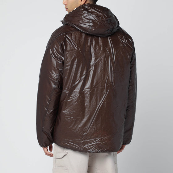 Purple Mountain Observatory Faded olive green Obsidian puffer jacket