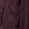 Purple Mountain Observatory Wine-coloured zip jacket