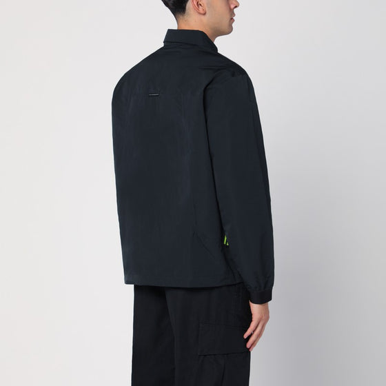 Purple Mountain Observatory Black shirt jacket with zip